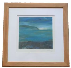 Gillian McDonald. Firmado, impresión limitada. Offshore I. Loch Na Keal, Mull - Imagen 1 de 4