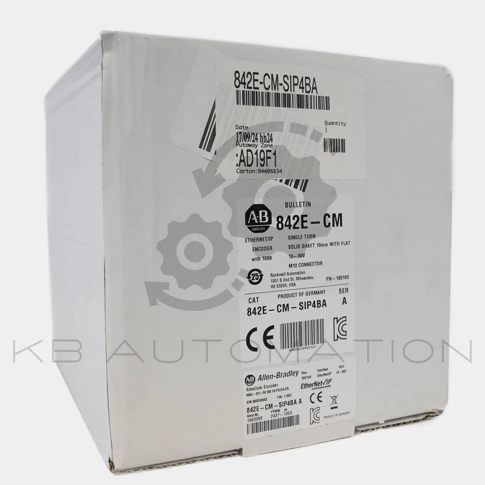 Allen Bradley Ethernet IP Encoder (842E-CM-SIP4BA)
