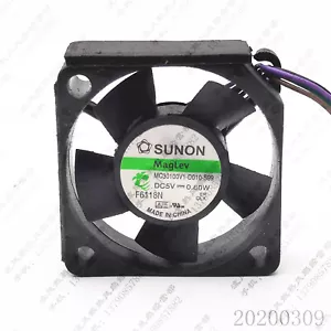 SUNON MC30100V1-D010-S99 5V 3010 3CM PWM 4-pin cooling fan - Picture 1 of 5
