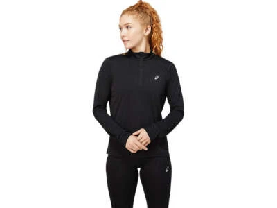 Asics Maglia Donna - CORE LS 1/2 ZIP TOP - 2012C328 - Imagen 1 de 2
