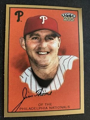 2003 Topps 205 Baseball Card #83 Jim Thome Philadelphia Phillies NMMt Free Ship! - Image 1 of 2