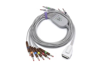 GENERIC Mortara Burdick 8500 10 Leads Banana EKG Cable Compatible - Same Day Shipping