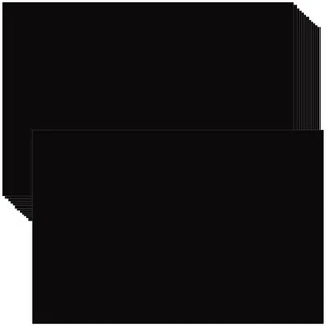 50 Sheets Black Card Stock 3 x 5 Inches 250gsm/92 lb Blank Cardstock Paper fo... - Picture 1 of 5