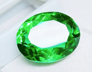 Green Peridot Natural Rare Oval Cut Certified 18.10 Ct Loose Gemstone - Picture 1 of 11