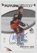 2020 Upper Deck SP Signature Edition Legends /99 Martin St Louis #397 Auto HOF