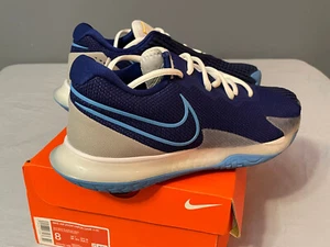 NUEVO Nike Air Zoom Vapor-Cage 4 HC Royal/White (CD0424 400) M 8 Tennis RFID - Imagen 1 de 12