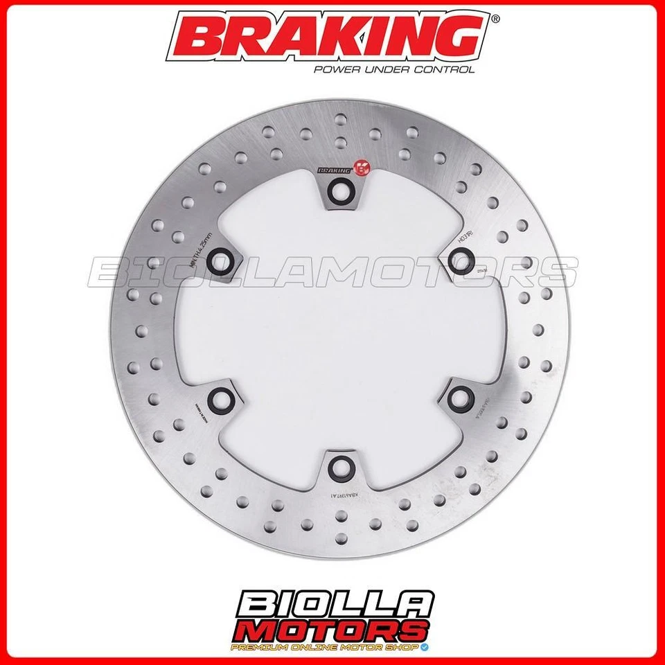 HO31RI DISCO FRENO POSTERIORE DX BRAKING HONDA VT SHADOW ACE-AERO-C2-C3 1100 199 - Изображение 1 из 4