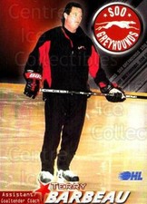 2002-03 Sault Ste. Marie Greyhounds #25 Terry Barbeau
