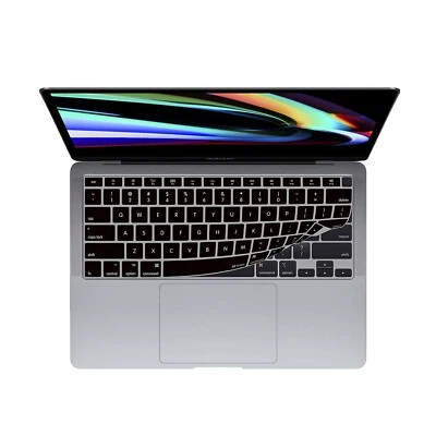 Black Keyboard Cover for MacBook Air w/Magic Keyboard - 13" (2020+) (Spanish) - Image 1 of 2