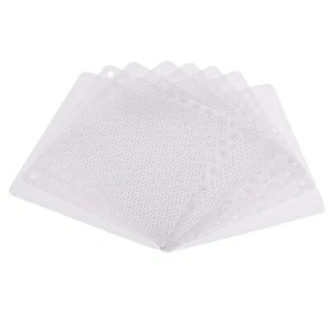 8-Pack 120mm Computer-Lüfterfiltergitter PVC-Netz staubdicht Gehäuseabdeckung - Bild 1 von 5