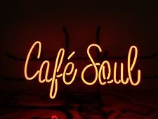 Cafe Soul 20" Neon Sign Lamp Show Bar With Dimmer