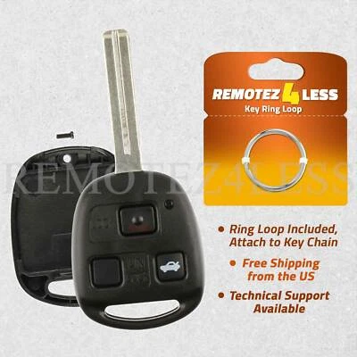 For 1997 1998 1999 2000 2001 2002 2003 2004 2005 Lexus GS300 Shell Case Fob Key Foto 1 de 4