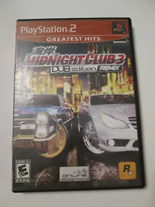 Sony Playstation 2 Midnight Club 3 Dub Edition Remix PS2 CIB Tested Cleaned - Picture 1 of 4