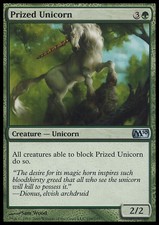 Magic the Gathering MTG Prized Unicorn (199) Magic 2010   NM