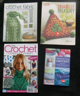 4 BK Crochet Fabric Triangle Treasury Calamity-Free Home Decor Collection - Image 1 of 3