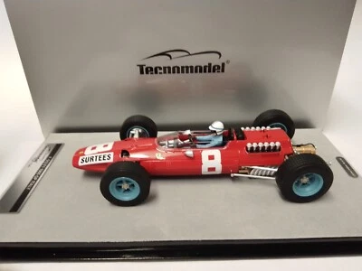 Tecnomodel Ferrari 512 F1 #8 John Surtees Italy GP 1965 1/18 TMD18-98B - Immagine 1 di 2
