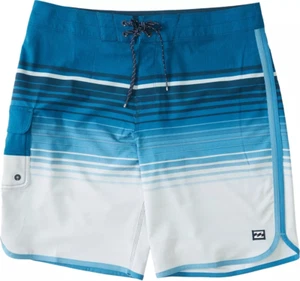 Pantalones cortos de tabla Billabong para hombre 73 rayas profesionales talla 32 - Imagen 1 de 4