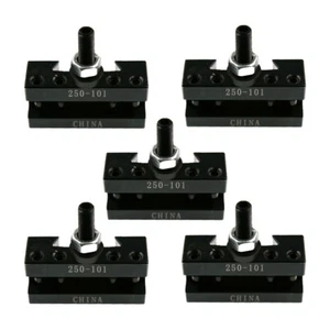 5pcs AXA #1 250-101 Quick Change Tool Post Turning & Facing Holder For Lathe - Picture 1 of 9