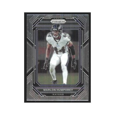 Marlon Humphrey 2022 Panini Prizm #24 Baltimore Ravens Football Card NM - Image 1 of 3