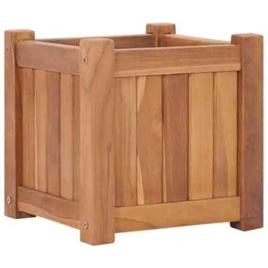 vidaXL Raised Bed 30x30x30 cm Solid Teak Wood - Picture 1 of 8