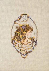 Cross Stitch Chart / Pattern ~ Nora Corbett Zodiac Girls - Leo #NC332 - Picture 1 of 4