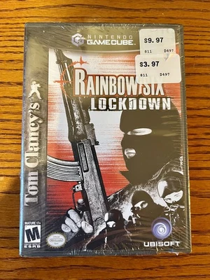 Tom Clancy's RAINBOW SIX LOCKDOWN 💥 (GameCube, 2005) NEW Factory Sealed - Image 1 of 3