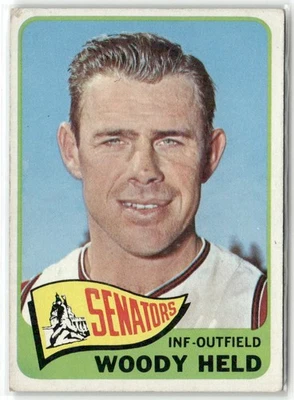 Woodie Held 1965 Topps #336 Foto 1 de 2
