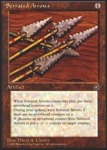 Serrated Arrows - Homelands # MTG Magic The Gathering - Image 1 of 1