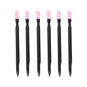 6 Pezzi Accessori Pulitore Unghie per Tecnico File Donna Scrub Stick - Foto 1 di 12