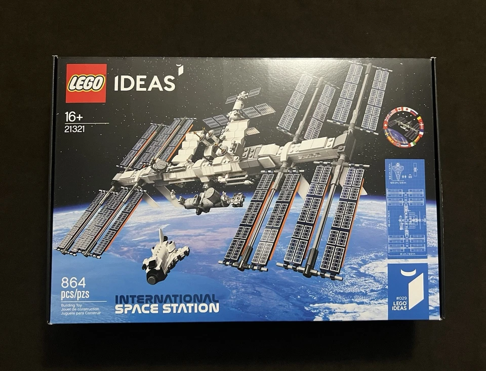 LEGO Ideas Estación Espacial Internacional 21321 Retirado NUEVO Foto 1 de 4