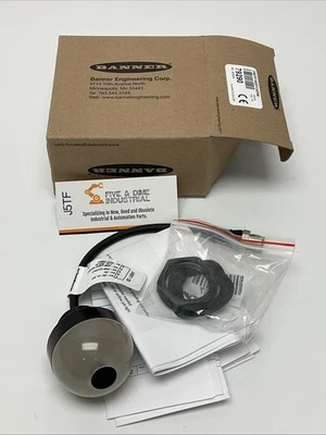 Banner k50APFF100GRYC4QPMA / 79290 3-Color EZ-Light, Fixed Field Sensor 10-30VDC - Image 1 of 4