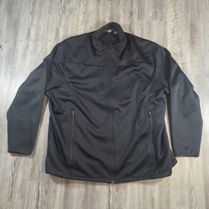 Eddie Bauer Men's Weather-Resist Soft Shell Jacket Black 4XL EB538 - Picture 1 of 12