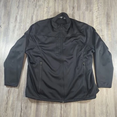 Eddie Bauer Men's Weather-Resist Soft Shell Jacket Black 4XL EB538 - Image 1 of 4