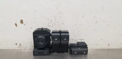 14 CHEVY SILVERADO 1500 REGULAR CAB MASTER DOOR WINDOW MIRROR LOCK SWITCH - Image 1 of 4