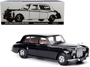 Rolls Royce Phantom V 1964 azul medianoche metálico 1/18 coche modelo diecast de Para - Imagen 1 de 1