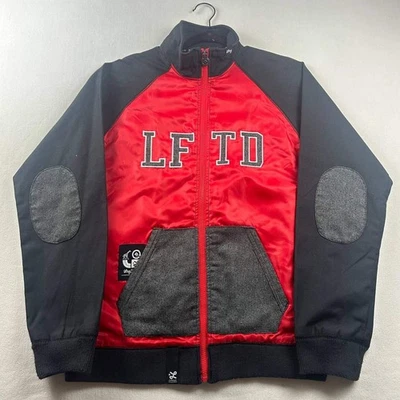 LRG Lifted Research Group Cremallera Completa Logotipo Hechizo Chaqueta Codera Para Mujer XL Foto 1 de 4