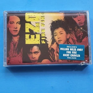 EZO Fire Fire 1989 Cassette Tape Geffen Records Rock Metal - Picture 1 of 5