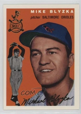 1994 Topps Archives The Ultimate 1954 Set Gold Mike Blyzka #152 - Image 1 of 2