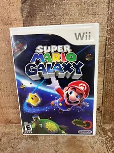 Super Mario Galaxy (Nintendo Wii, 2007) CIB Complete - Picture 1 of 3