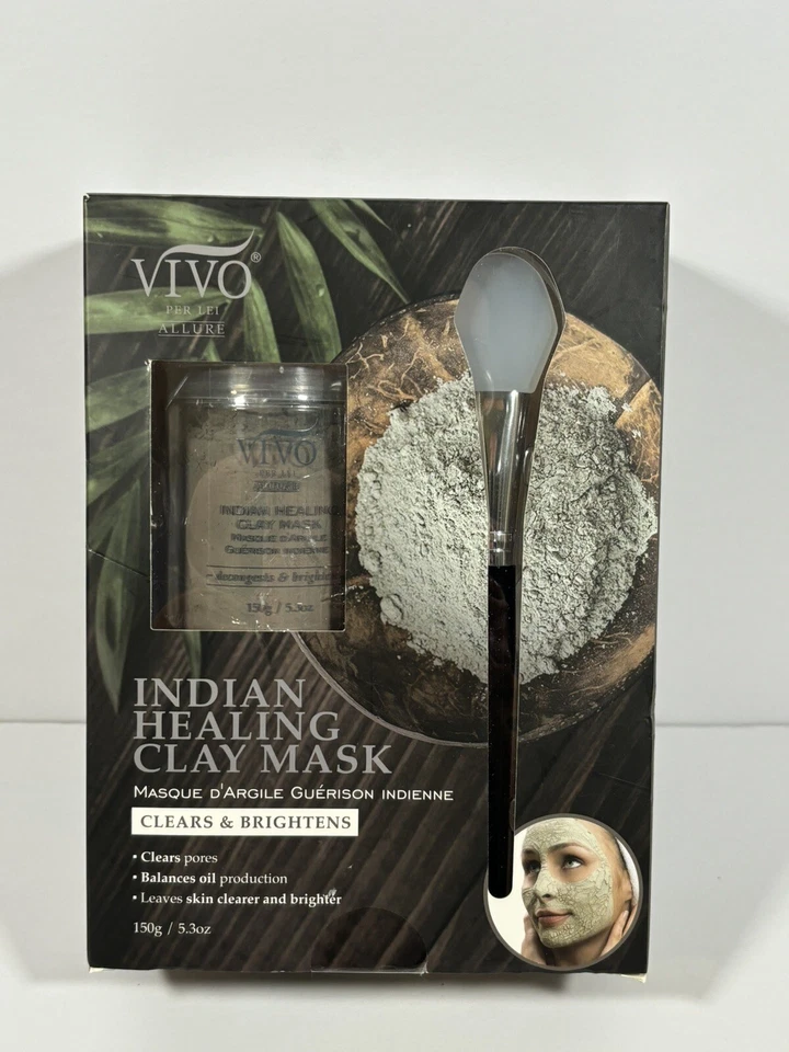 Vivo Per Lei Indian Healing Clay Mask Clears And Brightens Complexion - Image 1 of 4