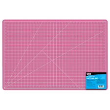 24" x 36" PINK/BLUE Self Healing 5-Ply Double Sided Durable Cutting Mat