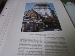 Wien Archiv 4 Stadtbild 2081a Humanic geschäft Ecke Alser Straße Skodagasse - Bild 1 von 1