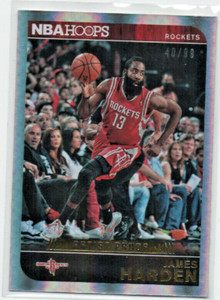 2014-15 Hoops Artist's Proofs James Harden 40/99 #182 ROCKETS