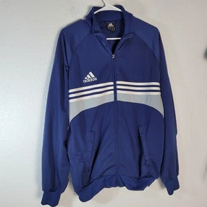 Adidas Men's Jacket & Pants Tracksuit Med Navy Blue Gray - Picture 1 of 17