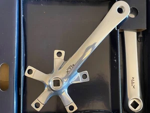 Shimano XTR FC-M900 Crankset Arms – NOS 180mm – RARE – Vintage 1990s MTB - Picture 1 of 13