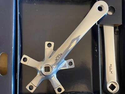 Juego de bielas Shimano XTR FC-M900 180 mm - RARO NUEVO - Sin tarifas, basado en EE. UU. - NUEVO DE STOCK Foto 1 de 4