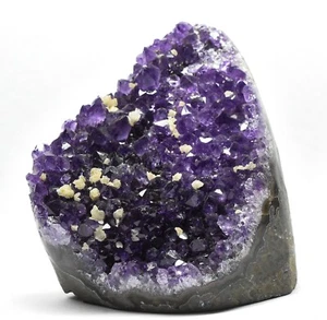 685g Amethyst w/ Inclusions Cluster Natural Gemstone Quartz Mineral Geode Brazil - Picture 1 of 5