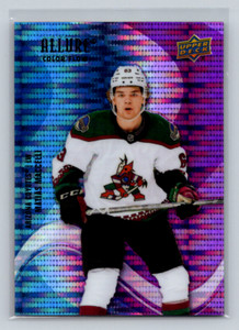2022-23 UD Allure #SF-84 Matias Maccelli (RC) -Blue Purple Spectrum 23/35