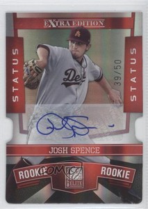 2010 Donruss Elite Extra Edition /50 Josh Spence #167 Auto