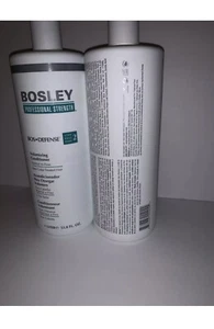 2x BOSLEY BOS-Defense Volumizing Conditioner Non Color Fine Hair 33.8oz 1 Liter - Picture 1 of 4